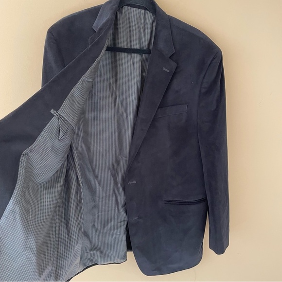 LAUREN RALPH LAUREN Mens Wool Soft 2 Button Jacket 44R Black - Picture 2 of 11